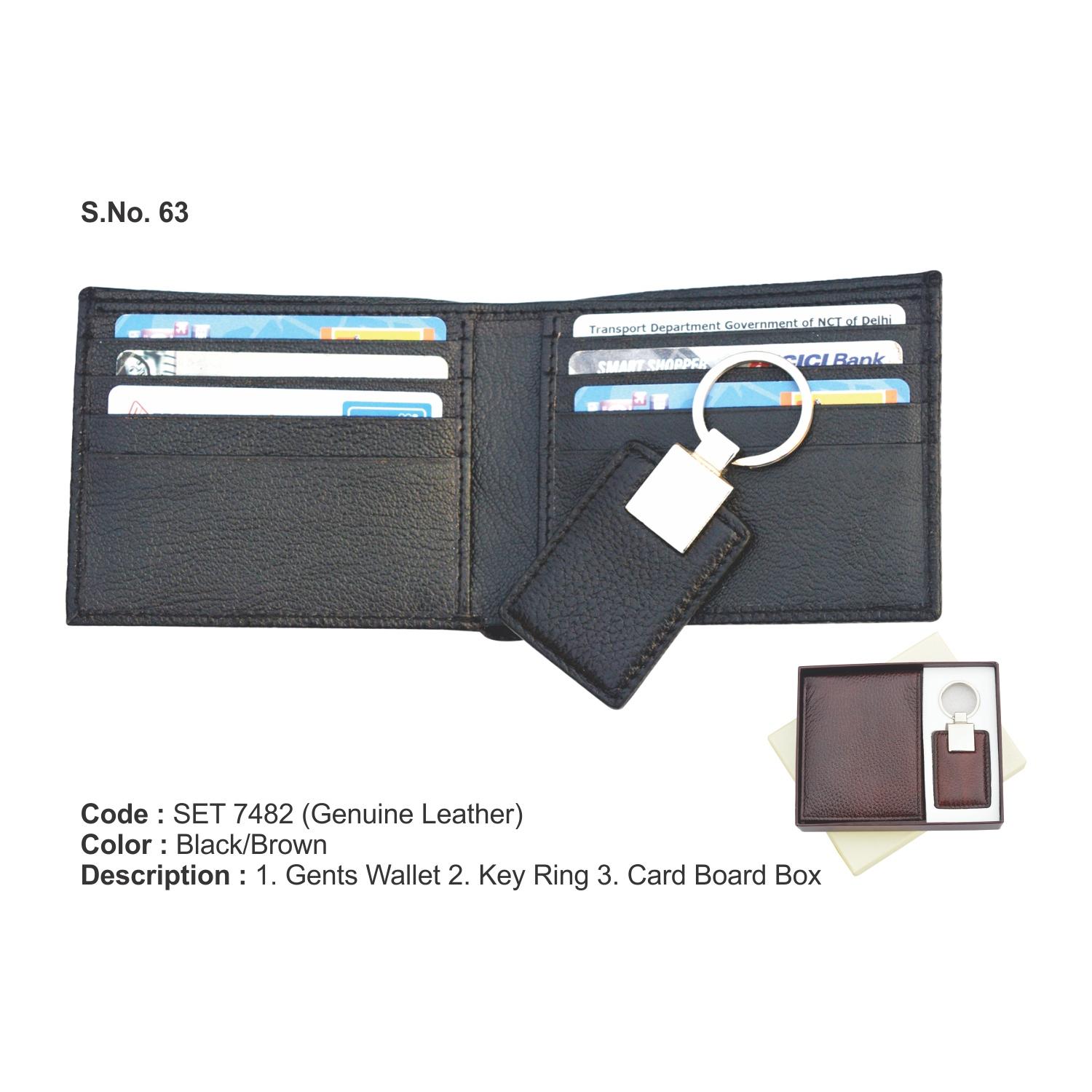 Leather Gift Set (2-in-1) SET7482 - PYG Corp
