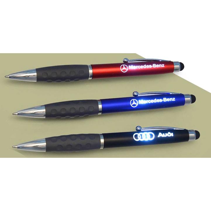 Magic twist pen with stylus (with Logo highlight function) - Power Plus  store